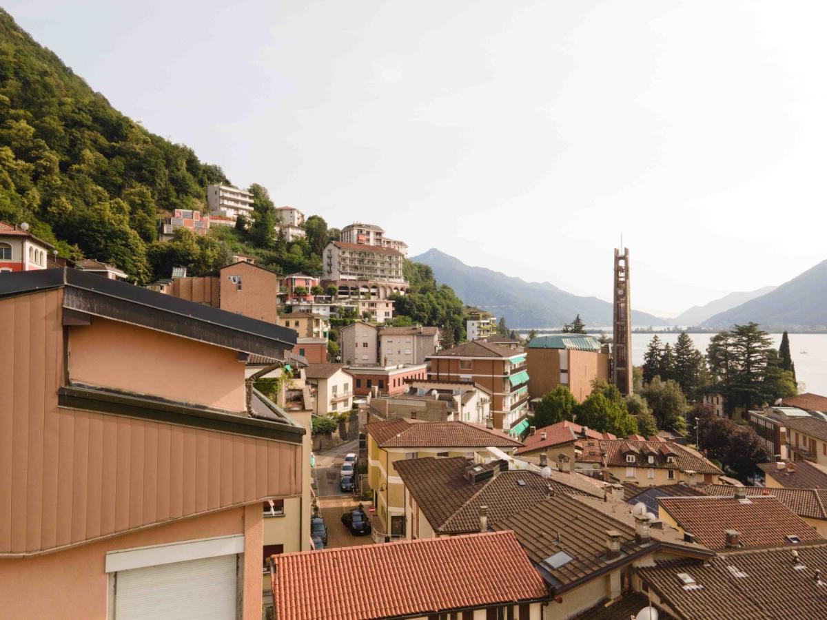 Casa Elea_ Panoramic Attic In City Center Campione dʼItalia 外观 照片